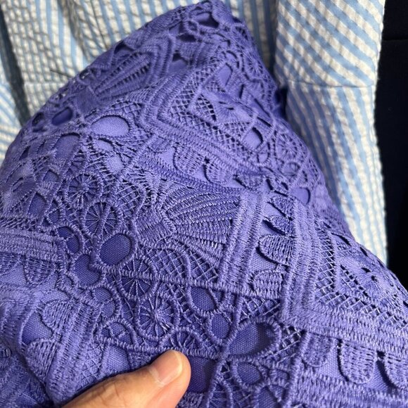 Guess Women's Lace Short Slip Dress Sz 16 in Violet - Picture 9 of 9